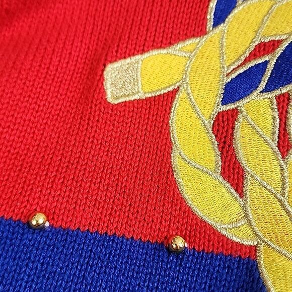 Nautical Cardigan Sweater Doncaster - Picture 15 of 16